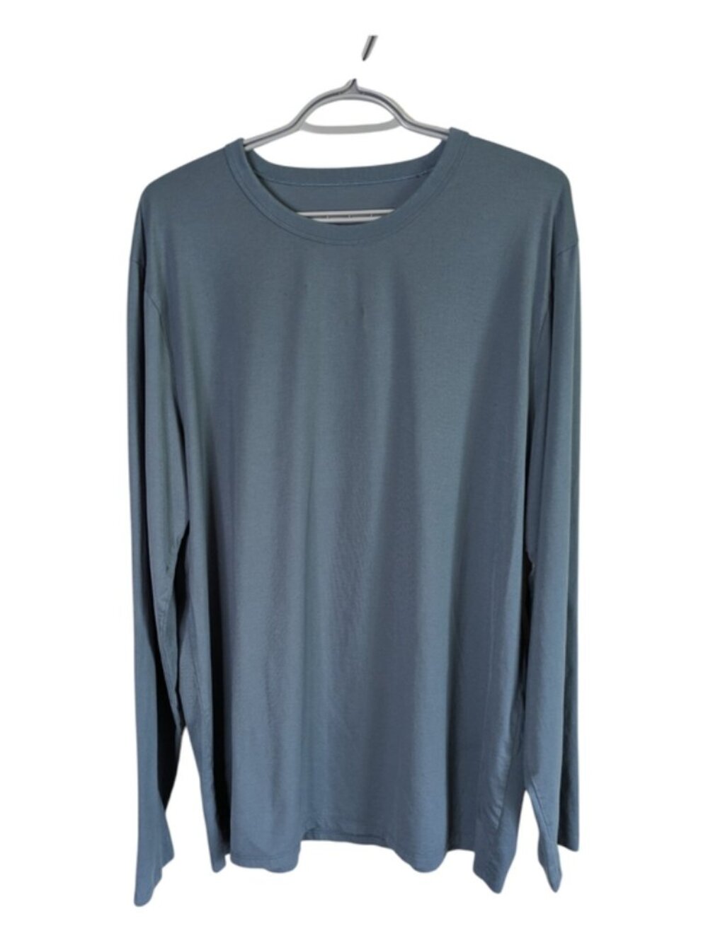 Lululemon The Fundamental Long‎ Sleeve Shirt Slate Blue Size XL